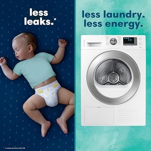 Pampers Pure Protection Diapers - Size 2, One Month Supply (186 Count), Hypoallergenic Premium Disposable Baby Diapers