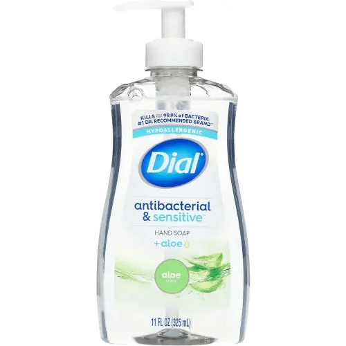 Dial, Liquid Hand Soap Antibacterial Aloe, 11 Fl Oz