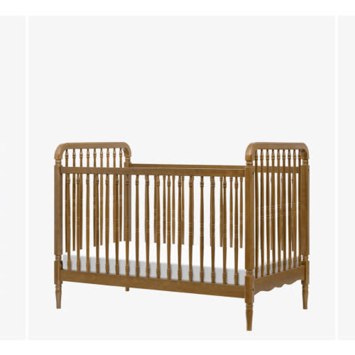 Liberty 3-in-1 Convertible Spindle Crib with Toddler Bed Conversion Kit
