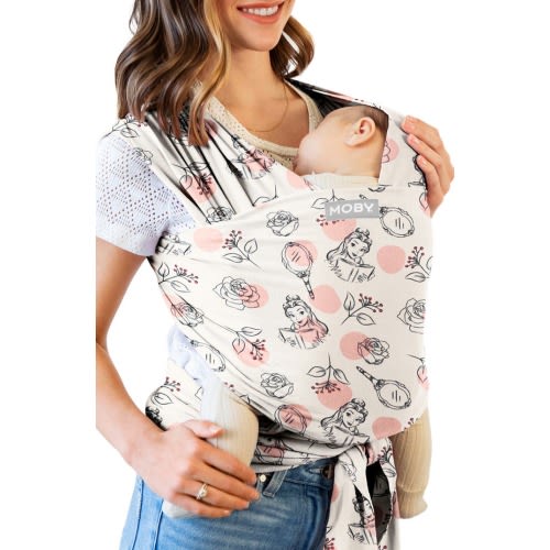 MOBY x Disney® Featherknit Wrap Baby Carrier, Pink