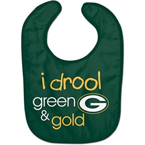 WinCraft NFL Green Bay Packers WCRA1959314 All Pro Baby Bib