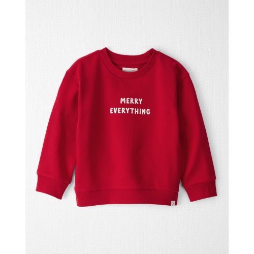 Toddler Merry Everything Pullover Made with Organic Cotton - Little Planet | Carter's