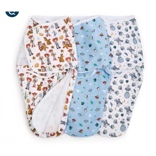 aden + anais Toy Story Wrap Swaddles 3 pack