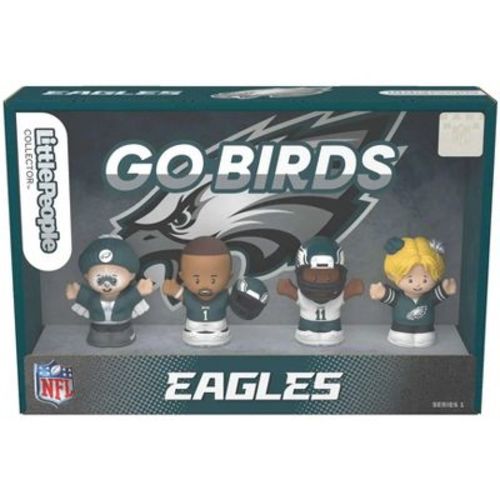 Fisher Price Little People x NFL Collector Philadelphia Eagles Figure 4-Pack