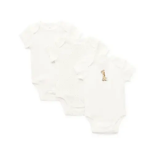 Giraffe 3-Pack Bodysuits