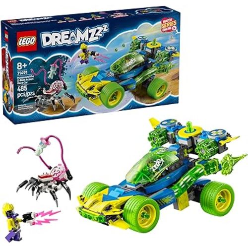 LEGO DREAMZzz Mateo and The Z-Blob Action Race Car Toy - Building Toy for Kids, Boys and Girls, Ages 8+ - Fantasy Toy Car for Pretend Play - Gift Idea for Birthdays - 71491