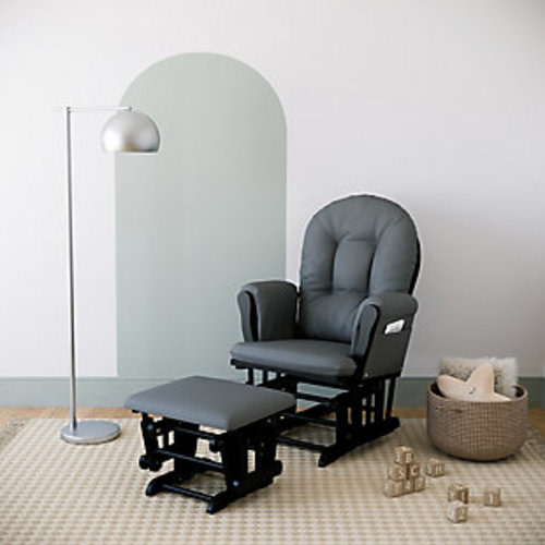 Storkcraft Hoop Glider and Ottoman