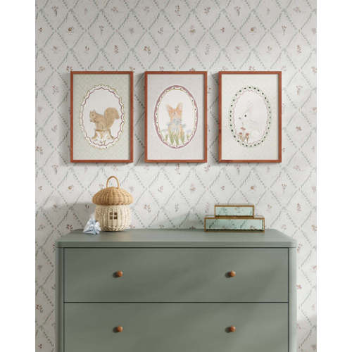 Meadow Friends Framed Wall Art Set