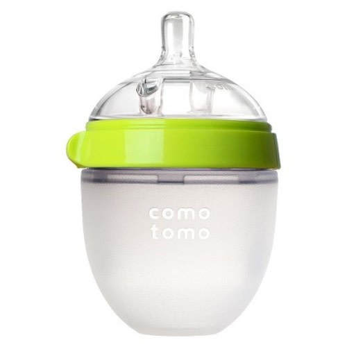Comotomo Silicone Bottle 5-Oz - Green