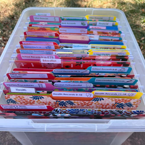 Kid Box Labels