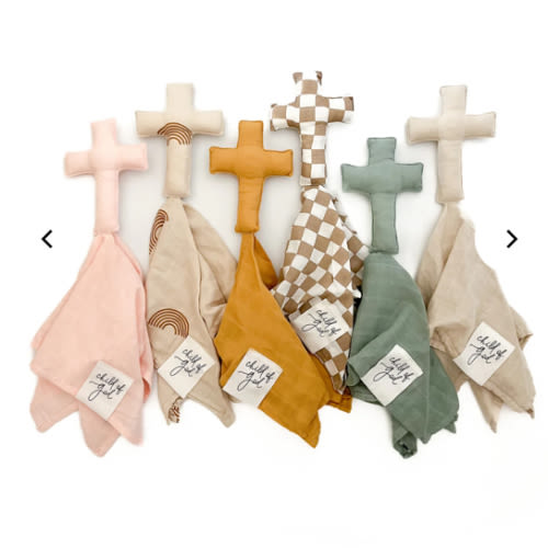 Cross Child of God Blankie – OUR HOUSE ABOVE