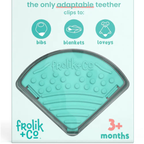 Fresh Turquoise Toothi Teether –Instant Baby Teething Relief – Frolik+Co