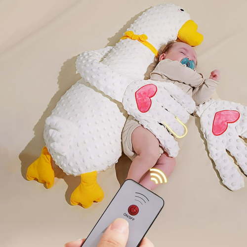 Baby Patter for Sleep, Baby Startle Prevention Sleep Aid Companion, Baby Butt Patter for Sleep, Third Gear Adjustable Simulation of Automatic Palm Slapping,Startle Jumping Device Soothes Palms