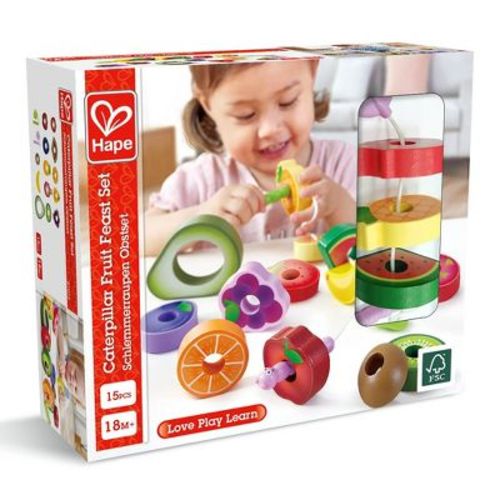 Hape Caterpillar Fruit Feast Set