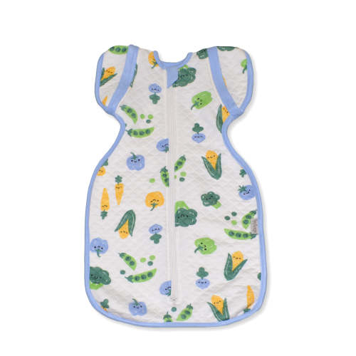 Bamboo Newborn Cocoon Sack 1 TOG (Farmers Market Print) - https://silkberrybaby.com/