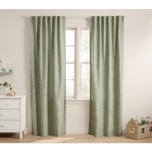 Evelyn Linen Light-Filtering Curtain
