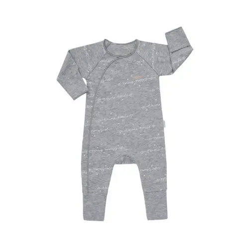 $22.99 - Bonds Newbies Coverall Grey Marle | Baby Bunting AU