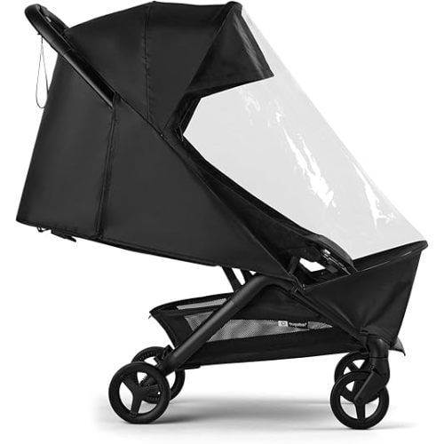 Bugaboo Butterfly 2 Rain Cover, Transparent and Compact with Easy Installation