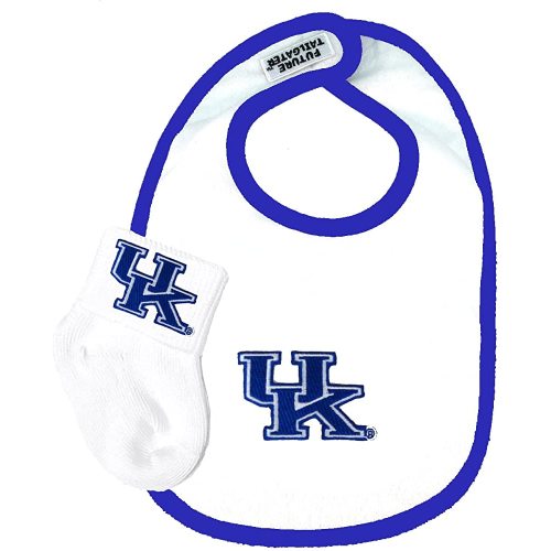 Kentucky Wildcats Baby Bib and Socks Set