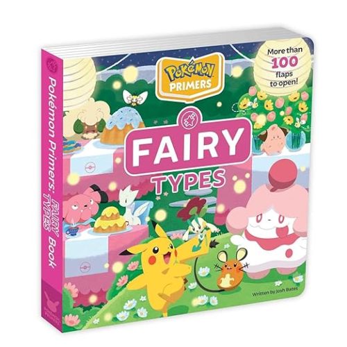Amazon.com: Pokémon Primers: Fairy Types Book (15): 9781604382259: Bates, Josh: Books
