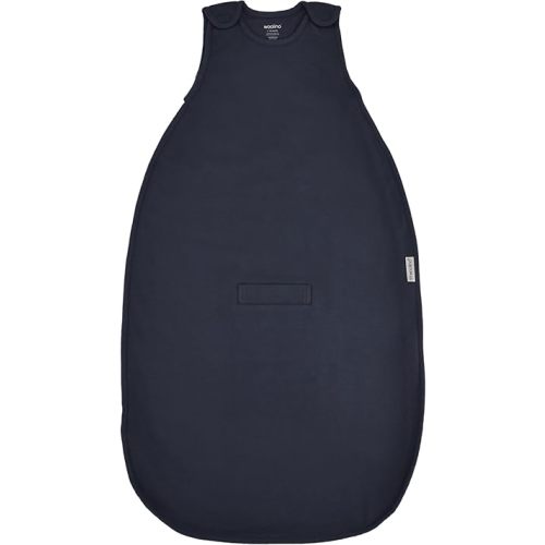 Woolino 4 Season Baby Sleep Sack - Ultimate Merino Wool Baby Sleeping Bag - Two-Way Zipper Adjustable Universal Size Sleep Sack for Baby (2-24 Months) - Indigo
