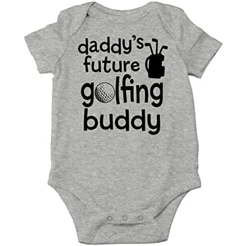 CBTwear Daddy’s Future Golfing Buddy Baby Bodysuit Adorable Boy Romper Clothing Cute Newborn Clothes