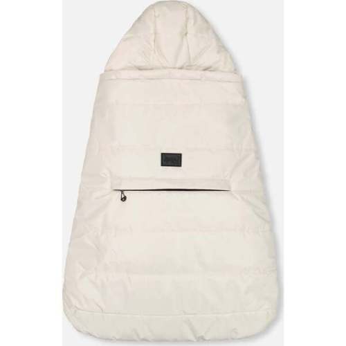 3-In-1 Multifunction Cover for Car Seat, Stroller, and Baby Carrier In Off-White, White Asparagus