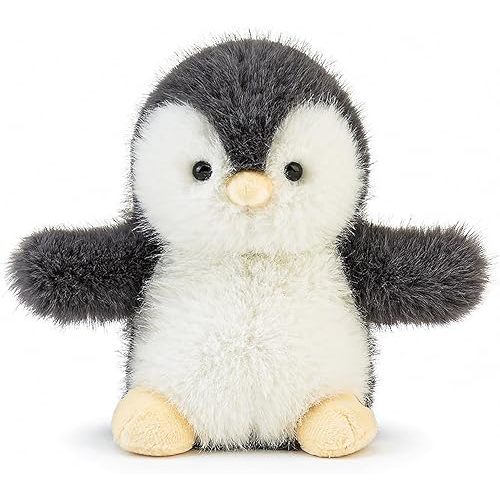 Cute Penguin Plush Soft Stuffed Animals 6" Soft Penguin Stuffed Plushies Pillow Birthday Christmas Valentine's Day Gifts for Kids Girlfriend