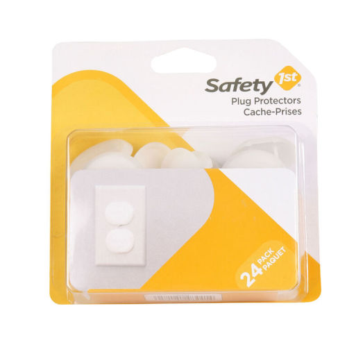 Safety 1st Press N' Pull Plug Protector - 24-Pack