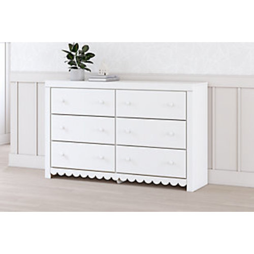 Mollviney 6 Drawer Dresser