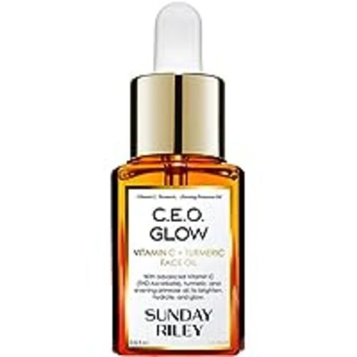 Sunday Riley C.E.O. Glow Vitamin C & Turmeric Face Oil, 0.5 Fl Oz : Beauty & Personal Care