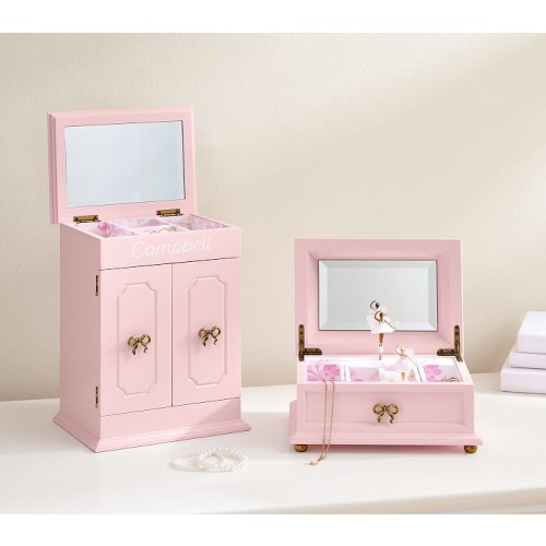 LoveShackFancy Bow Armoire Jewelry Box