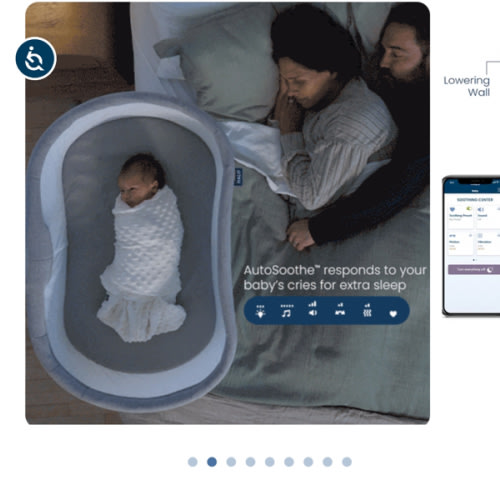 HALO BassiNest® Connected Swivel Sleeper 3.0 Smart Bassinet
