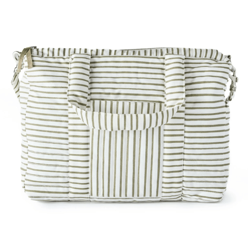 Weekender Bag - (Stripes Away Olive)