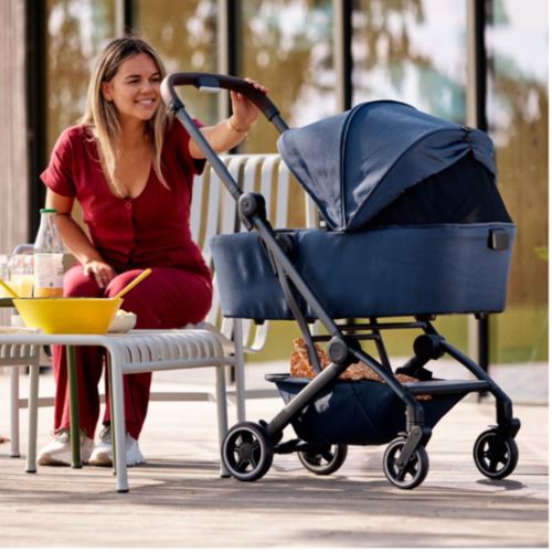 Joolz Aer+ with cot | Compact Buggy with Carrycot