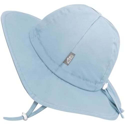 JAN & JUL Adjustable Cotton Floppy Sun Hat with 50+ UPF Protection for Boys