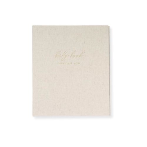 Baby Memory Book - Keepsake Journal for Baby's First Year & Milestones - Gender Neutral Keepsake Album