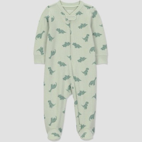 Carter's Just One You® Baby Boys' Dinosaur Sleep N' Play - Green 9M