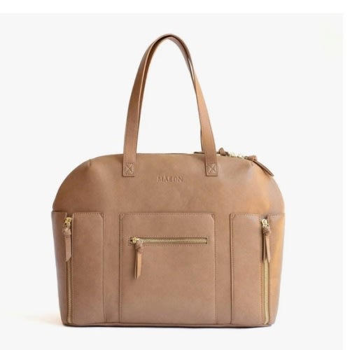 MĀEDN Camel Carryall Convertible Tote
