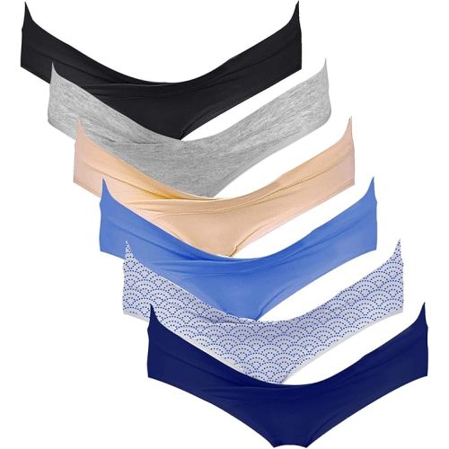 Intimate Portal Cotton Maternity Underwear Under the Bump Pregnancy Postpartum Bikini Panties