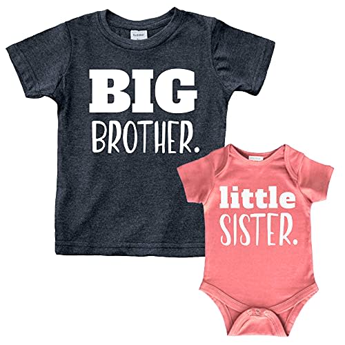 Unordinary Toddler Big Brother Little Sister Outfits brother sister Sibling Matching Baby Newborn Girl Set