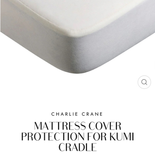 KUMI Cradle Mattress Cover Protection | Modern Nursery™