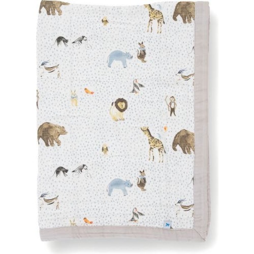 Cotton Muslin Baby Quilt