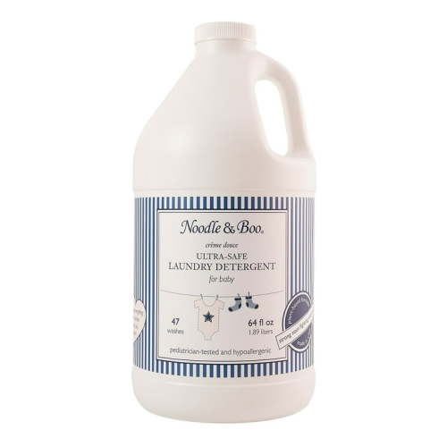 Noodle & Boo Ultra-Safe Newborn Baby Liquid Laundry Detergent, Sensitive Skin, Hypoallergenic, 47 Wash Loads, 64 fluid oz