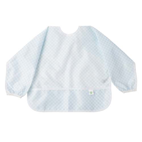 Blue Gingham Cover Everything Bib