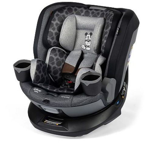 Disney's Mickey Mouse Baby Turn and Go 360 Rotating All-in-One Convertible Car Seat