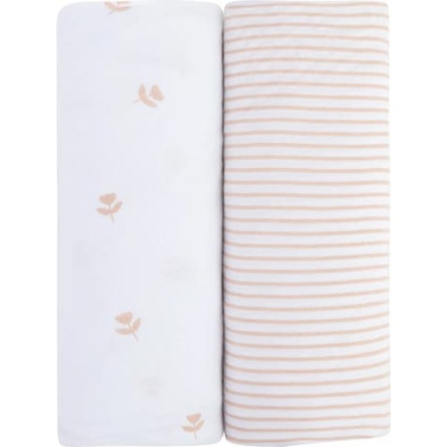 Baby Fitted Bassinet Sheet 2 Pack