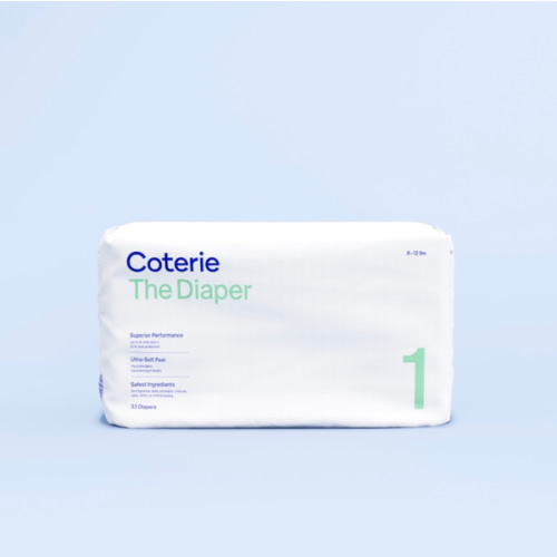 Coterie | The Diaper - Size 1 (198 total diapers)