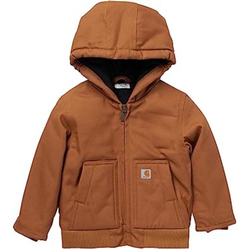 Carhartt Men's Canvas Insulated Hooded Active Jac