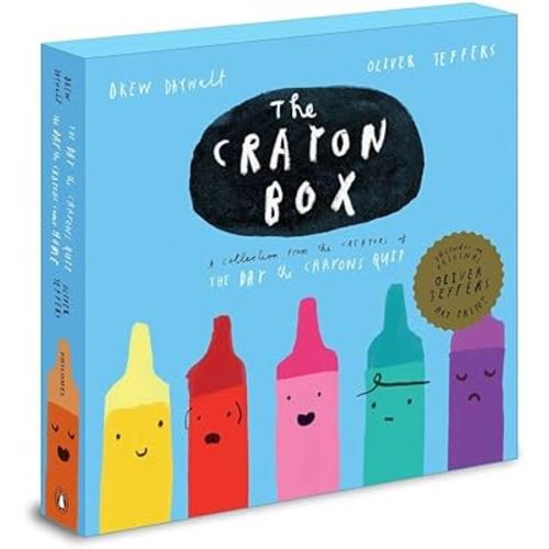 The Crayon Box: The Day the Crayons Quit Slipcased edition